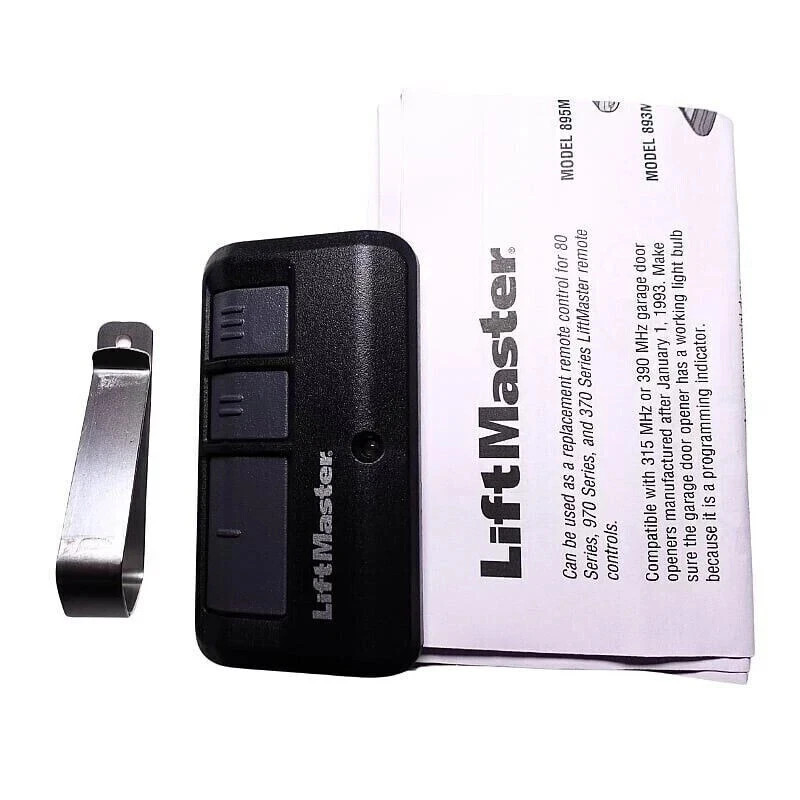 20 Pack 893 MAX 3 Button LiftMaster Visor Remote Control Garage Door Opener