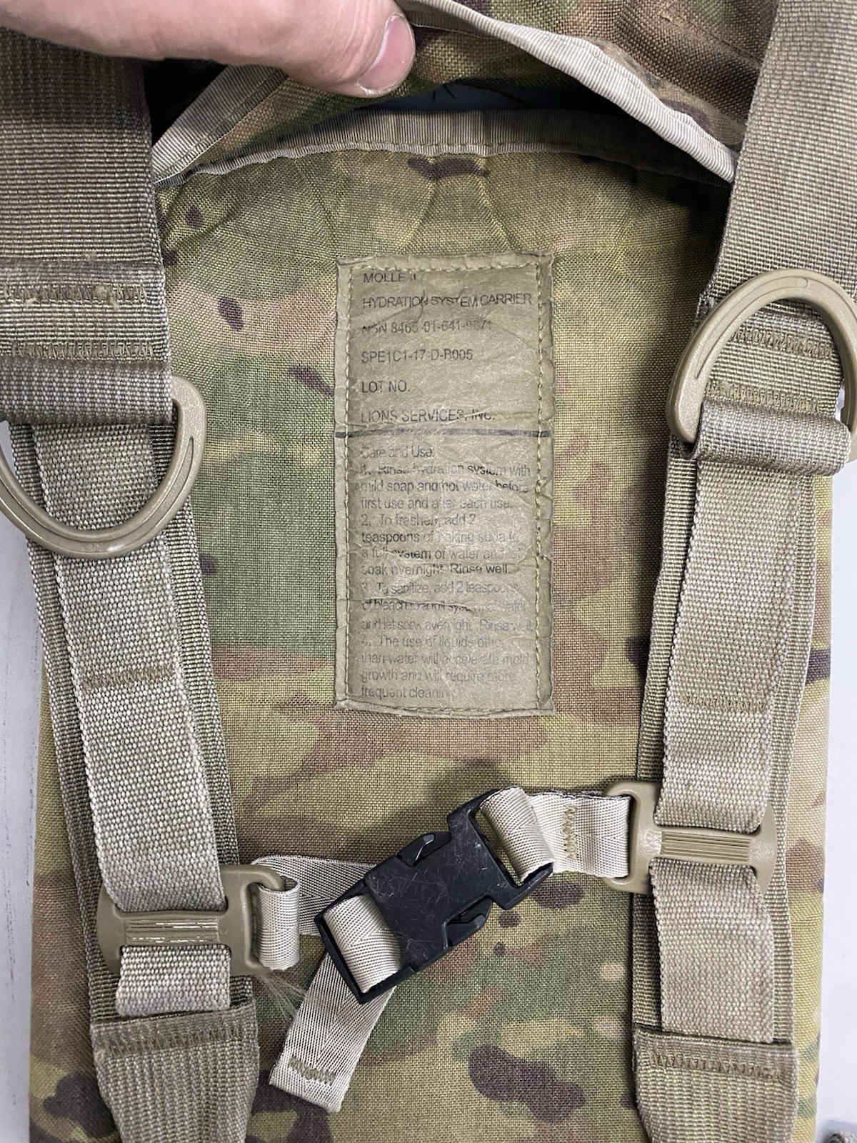 USGI OCP Hydration Carrier Multicam Camelbak Carrier