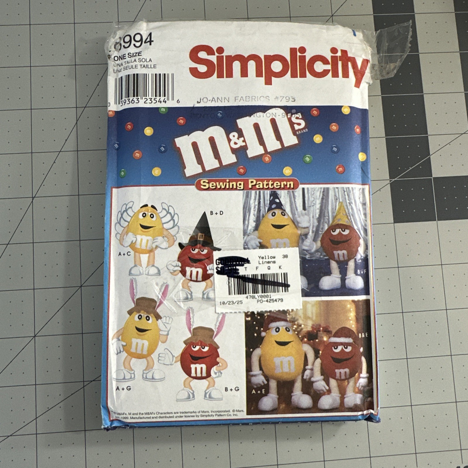 Simplicity 8994 Sewing Pattern M & M Home Decor, Porch Sitters Decorating UNCUT