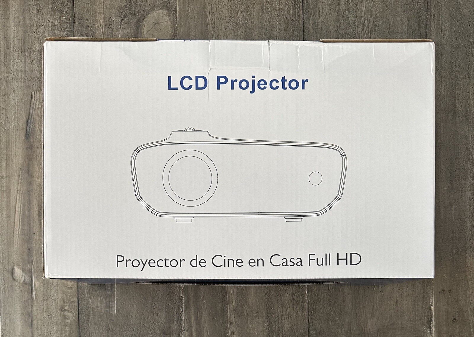 Groview LCD Projector 1080p Full HD 8500 Lumens BL-69 Home Theatre Projector