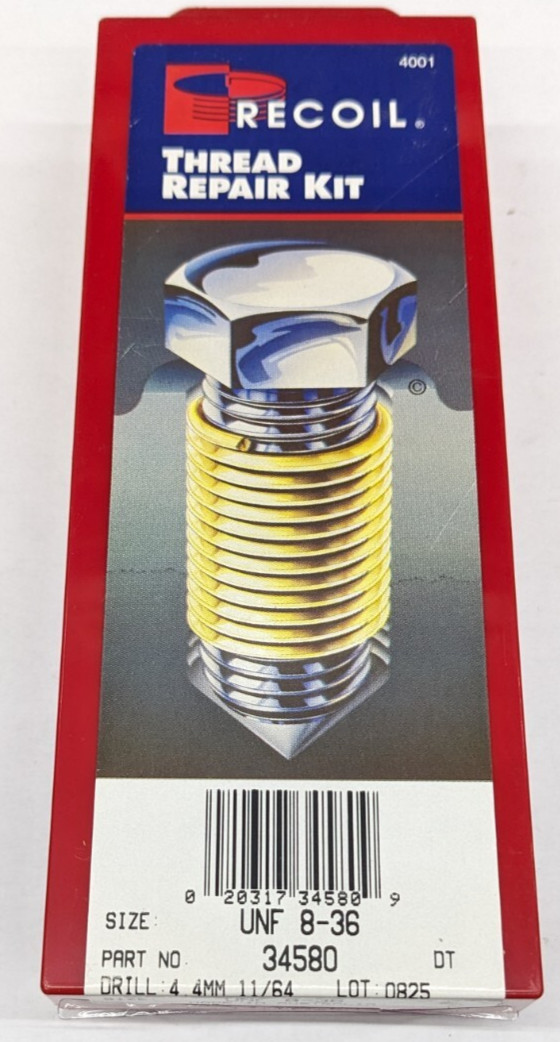 Recoil 8-36 UNF Thread Repair Kit No. 34580 Australia