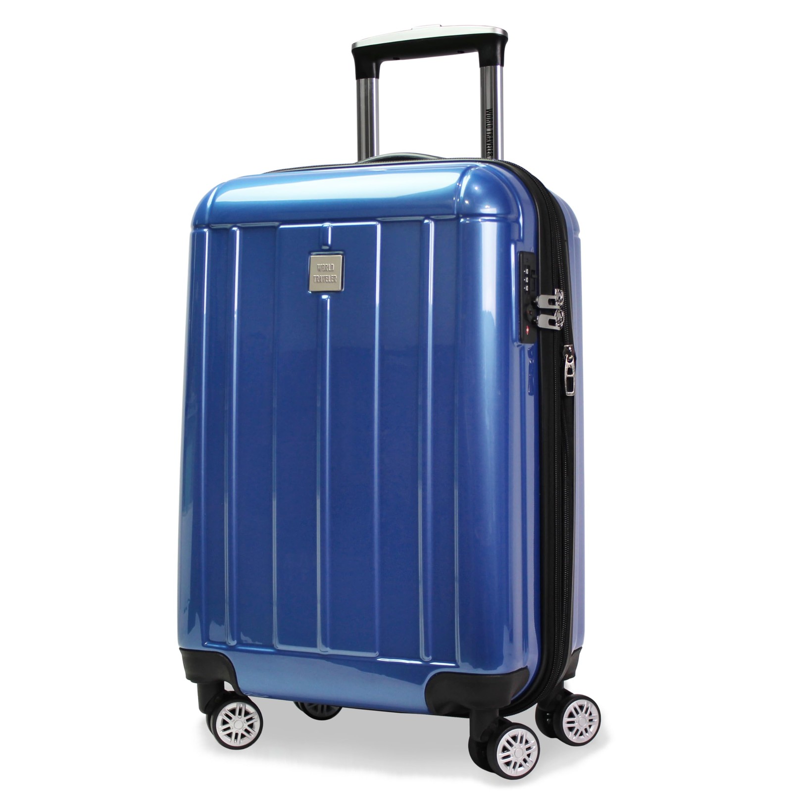 VentureX Airline Approved 20-Inch Carry-On Luggage – Lightweight Hardside Pol...