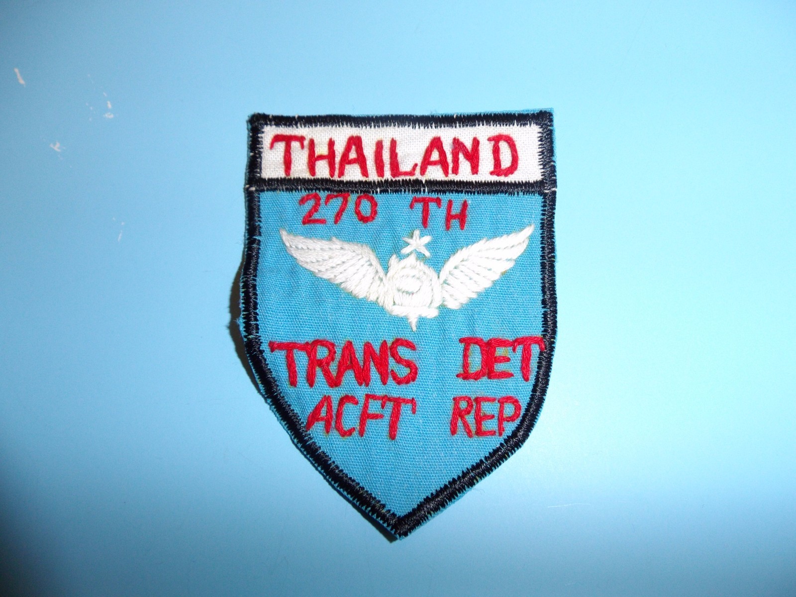 b8216 US Army Vietnam Air 270th Transport Detachment Aircraft Repair Thai IR37C