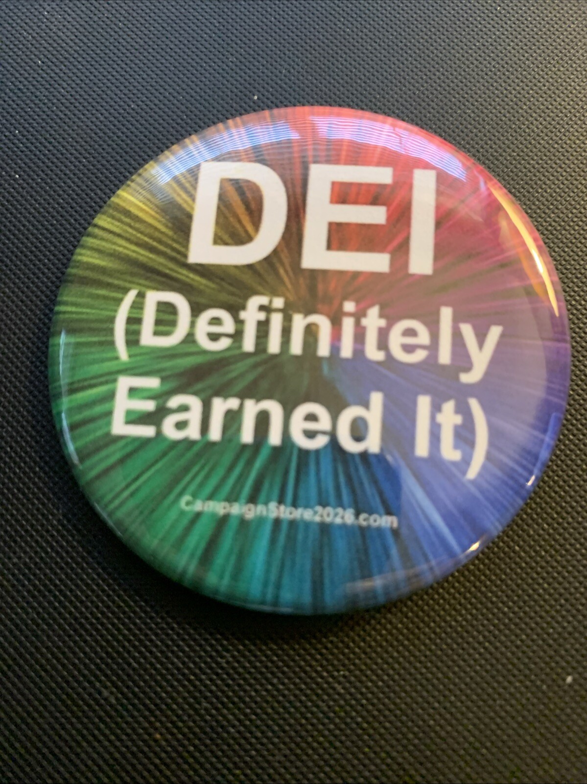 2025 Anti Trum 2.25 Inch Political Pinback Button