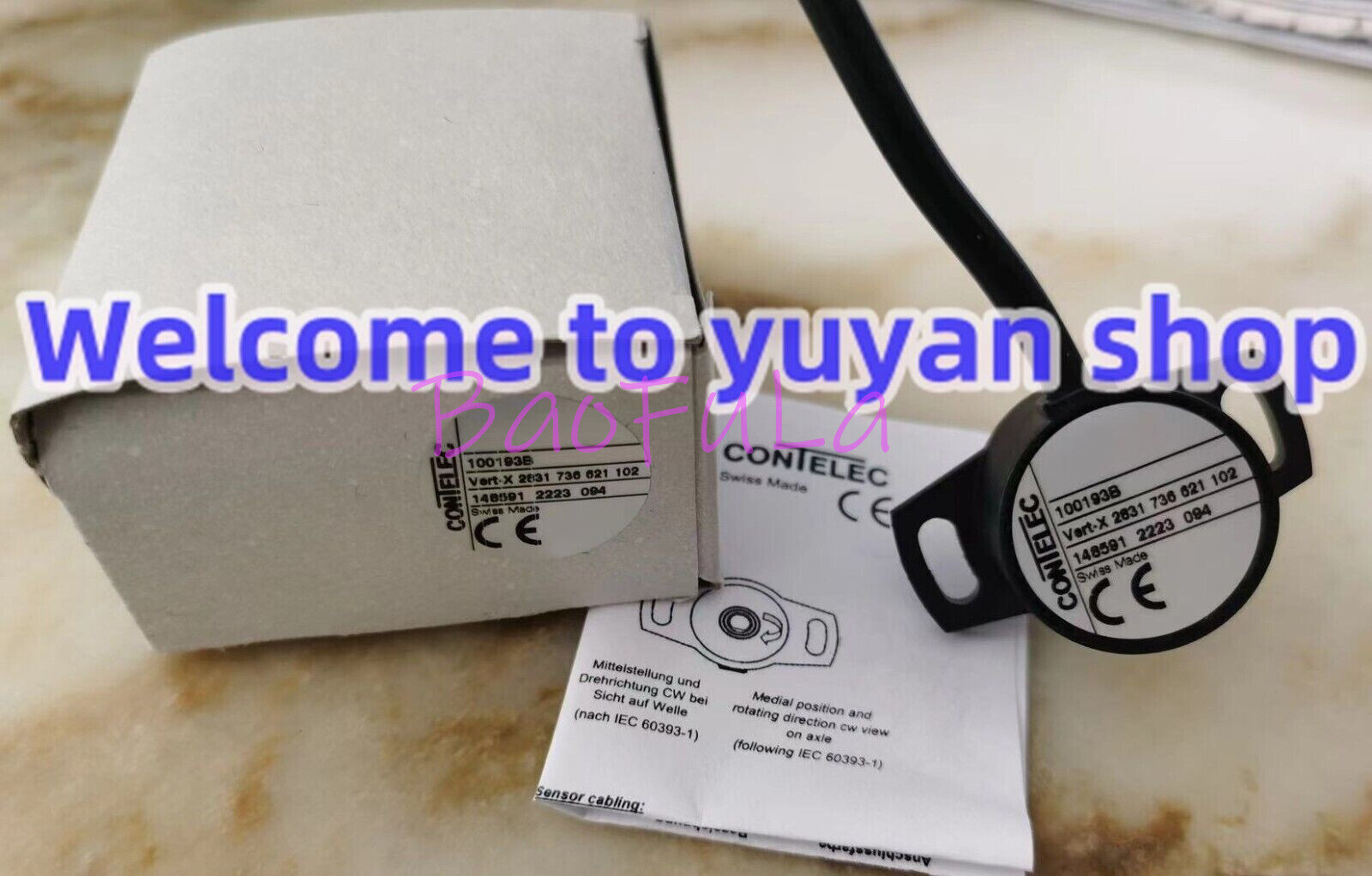 1PCS NEW 100193B VERT-X 2831 736 621 102 Angle Sensor