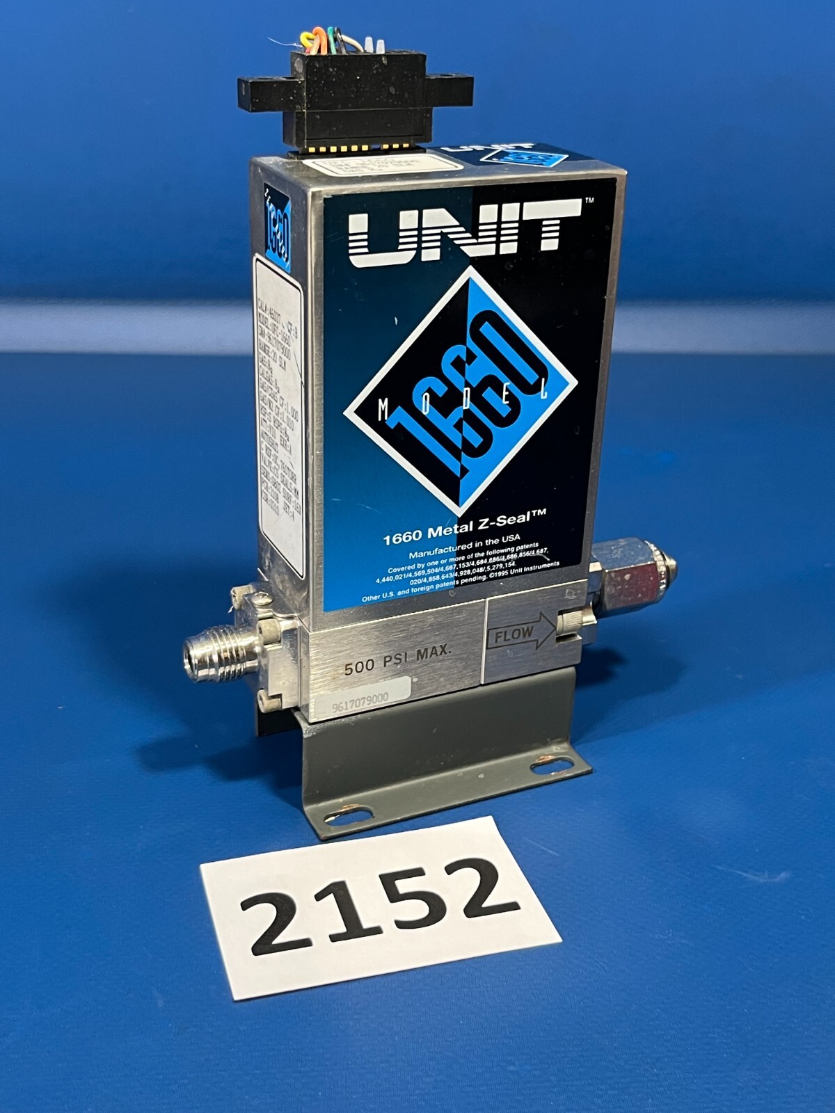 UNIT 1660 20SLM H2 MASS FLOW CONTROLLER