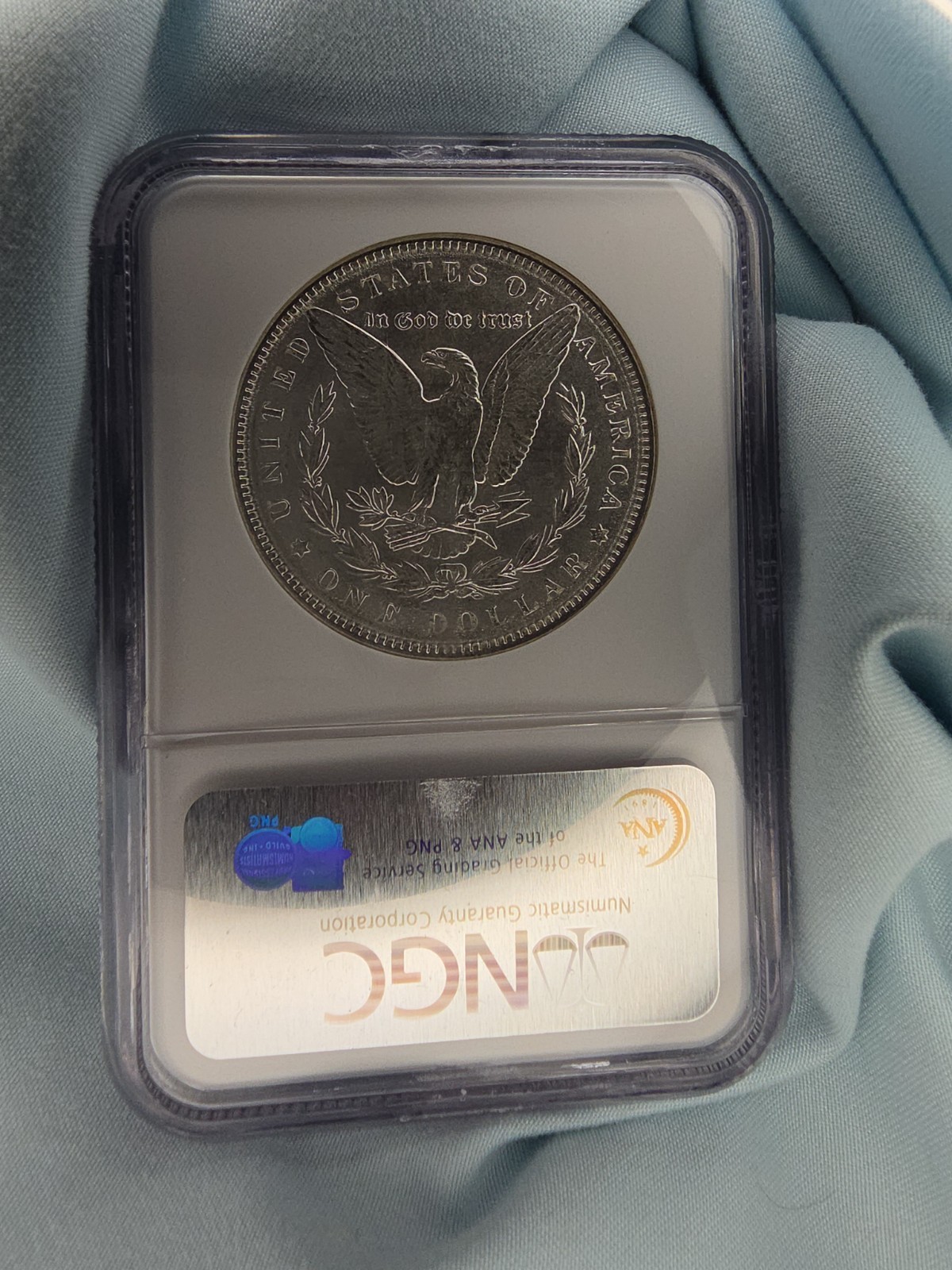 1886 Morgan Silver Dollar NGC MS-64 Brilliant Vam