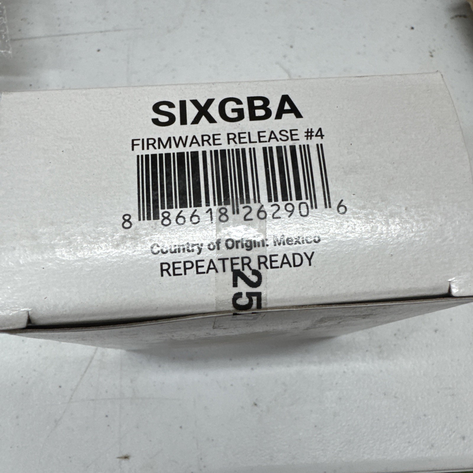 Brand NEW ADT Honeywell Resideo SIXGBA Wireless Glass Break Detector
