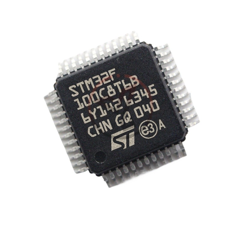 5 Piece Set STM32F100C8T6BQFP-48 32-Bit Microcontroller MCU Single Chip