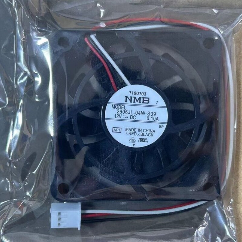 1PCS NEW NMB 2606JL-04W-S39 dual ball case cooling fan 12V 0.10A   Fast Shipping