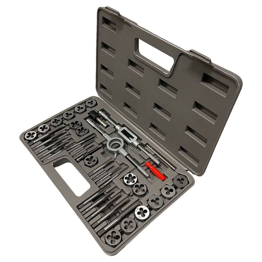 3mm- 12mm HSS Metric Tap & Die Set 40 Pc