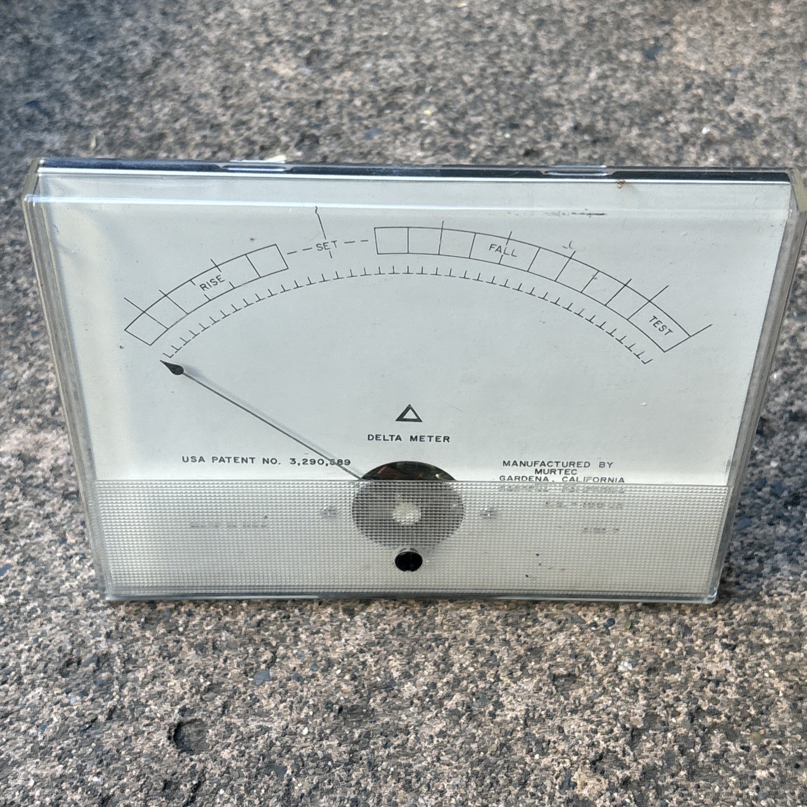 NOS MURTEC Delta Panel Meter Guage 1974