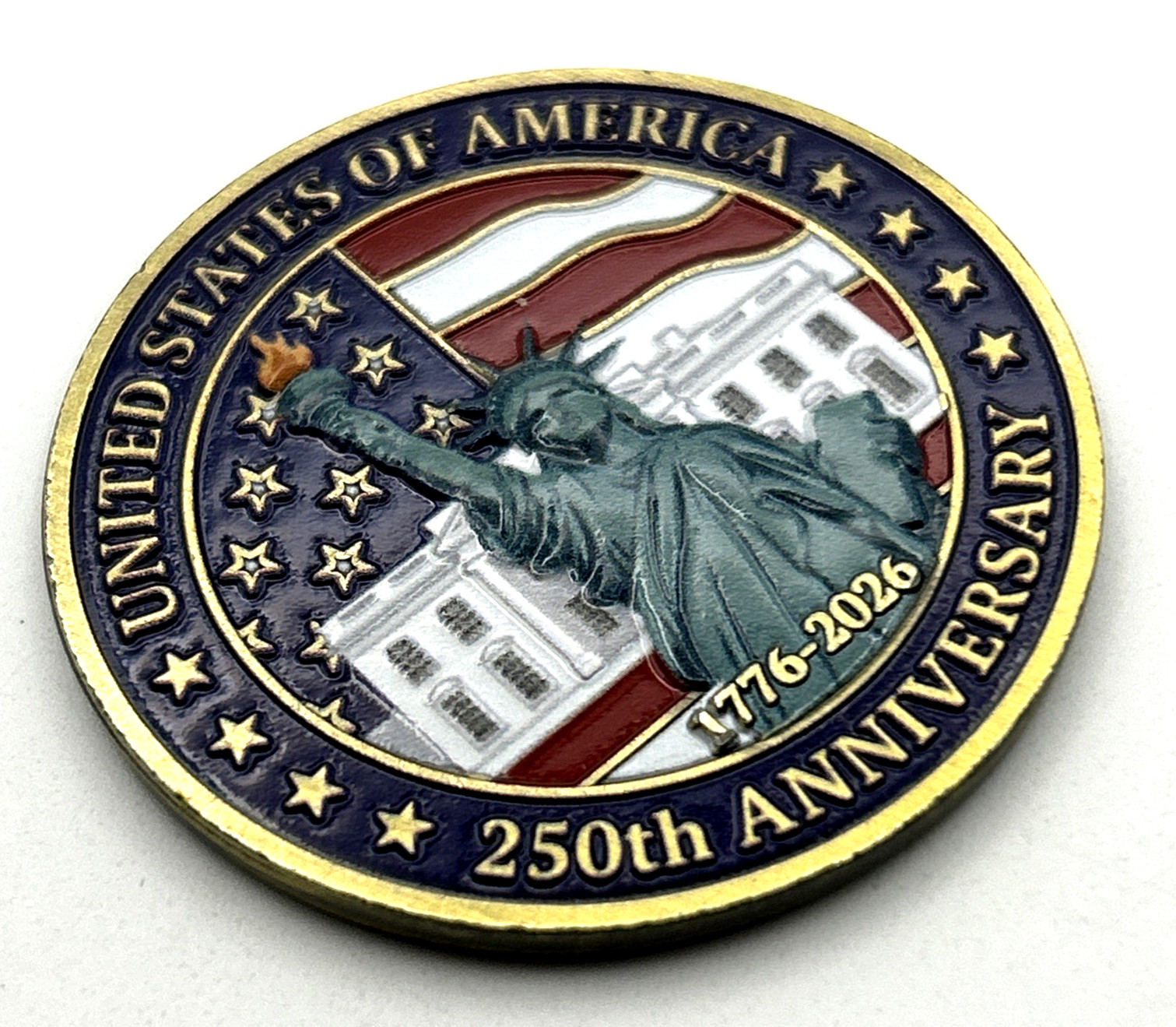 *250TH ANNIVERSARY USA* 1776-2026 LARGE 1.75" ⭐3D⭐ Commemorative Coin Medal