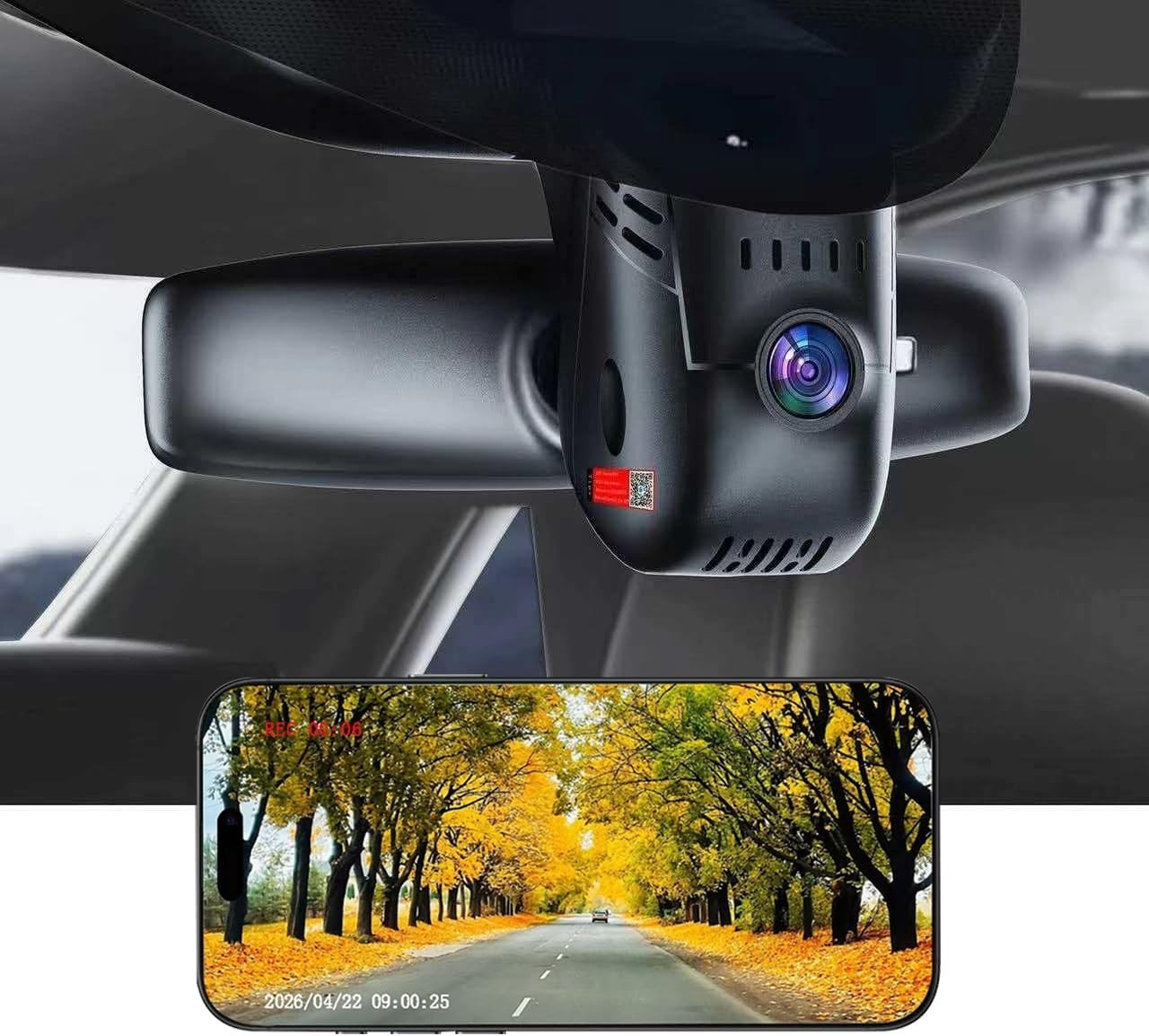 4K OEM Style Dash Cam for Audi A Q Series 2019-2026 64GB WiFi