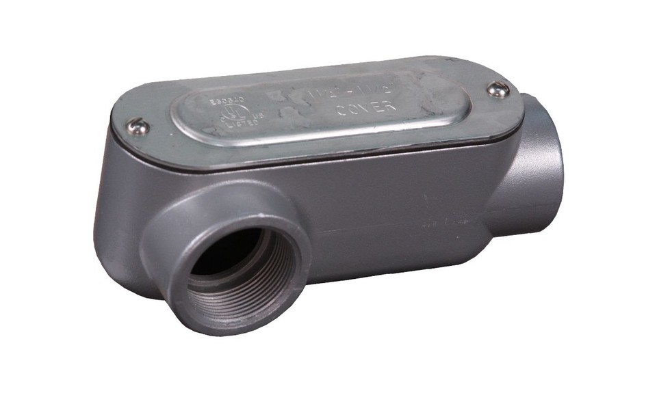 LR35CGN Die Cast Copper Free Aluminum Type LR Conduit Outlet Body