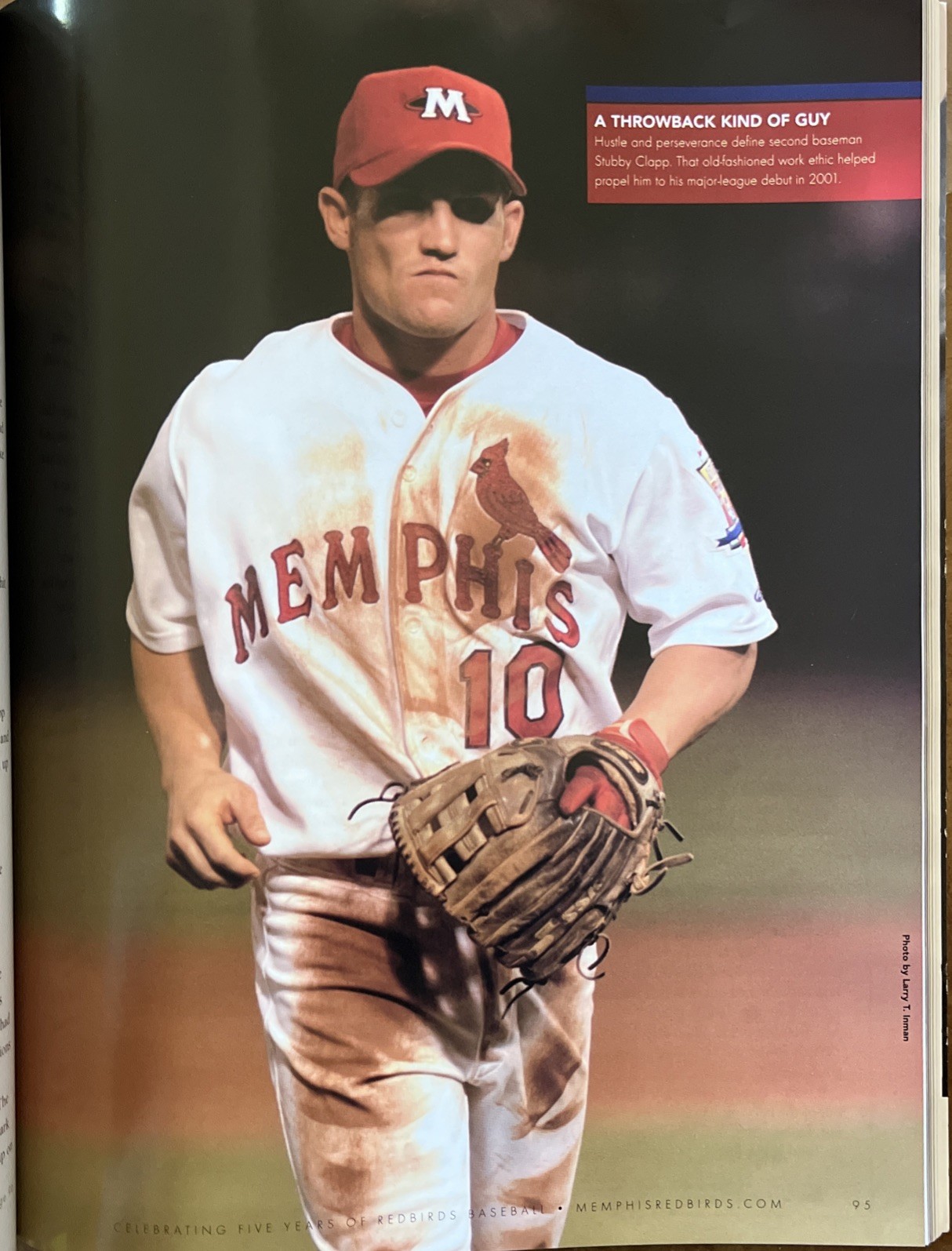 Memphis Redbirds 2002 Souvenir Program With Player Info & 5 Year History-1C