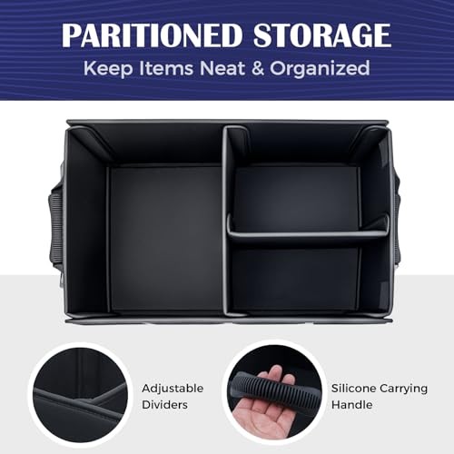 Car Trunk Organizer - 70Nappaeather Trunk Organizer for SUV withid, Multi L