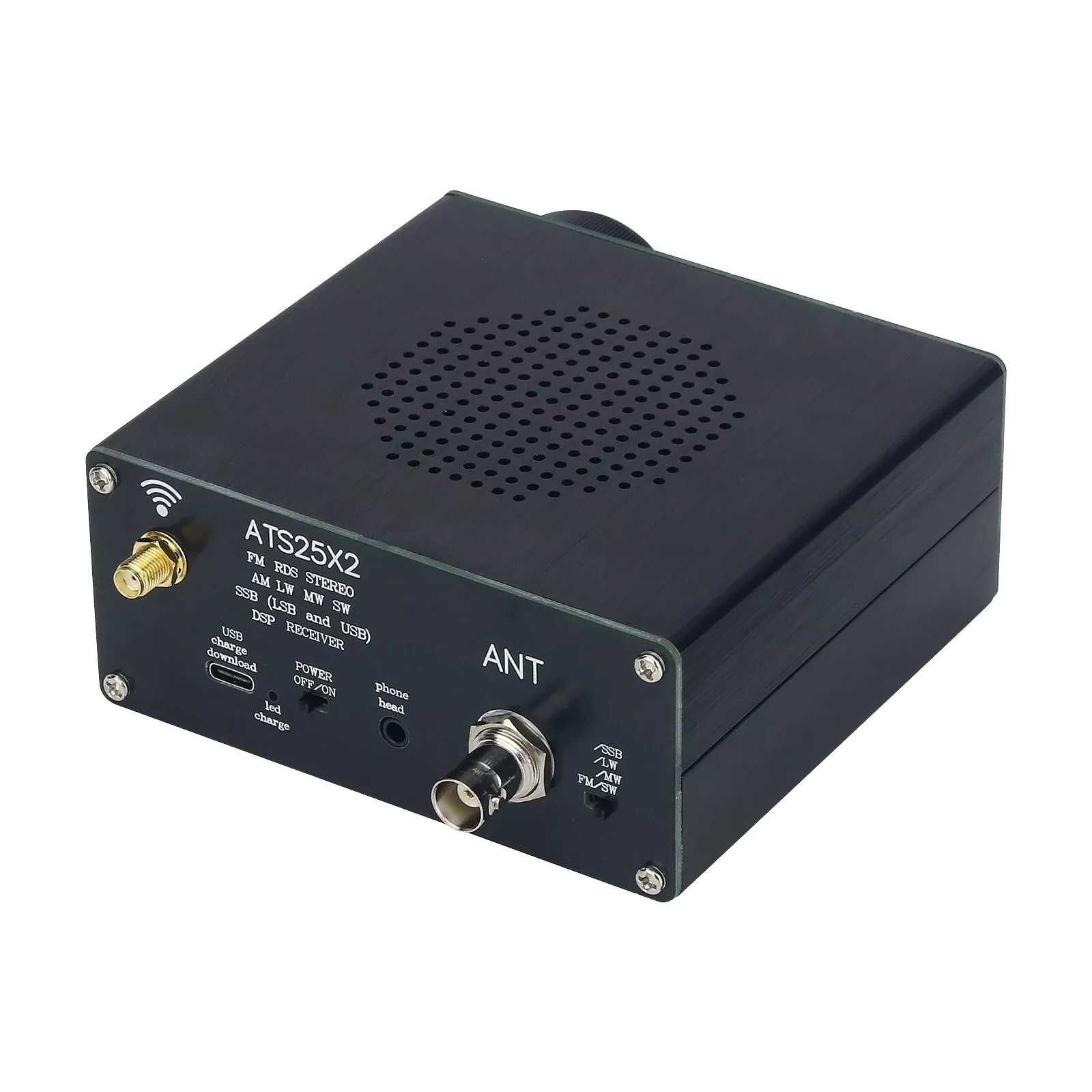 Multi-Function ATS25X2 WIFI Radio Receiver FM RDS AM LW MW SW SSB DSP Antenna