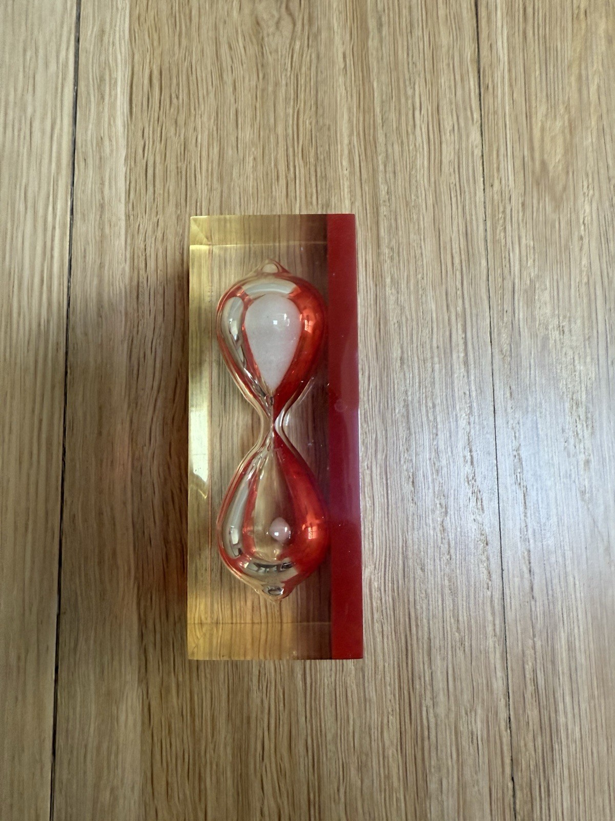 Supreme New York Glass Sand Timer Spring/Summer 15 SS15 Box Logo