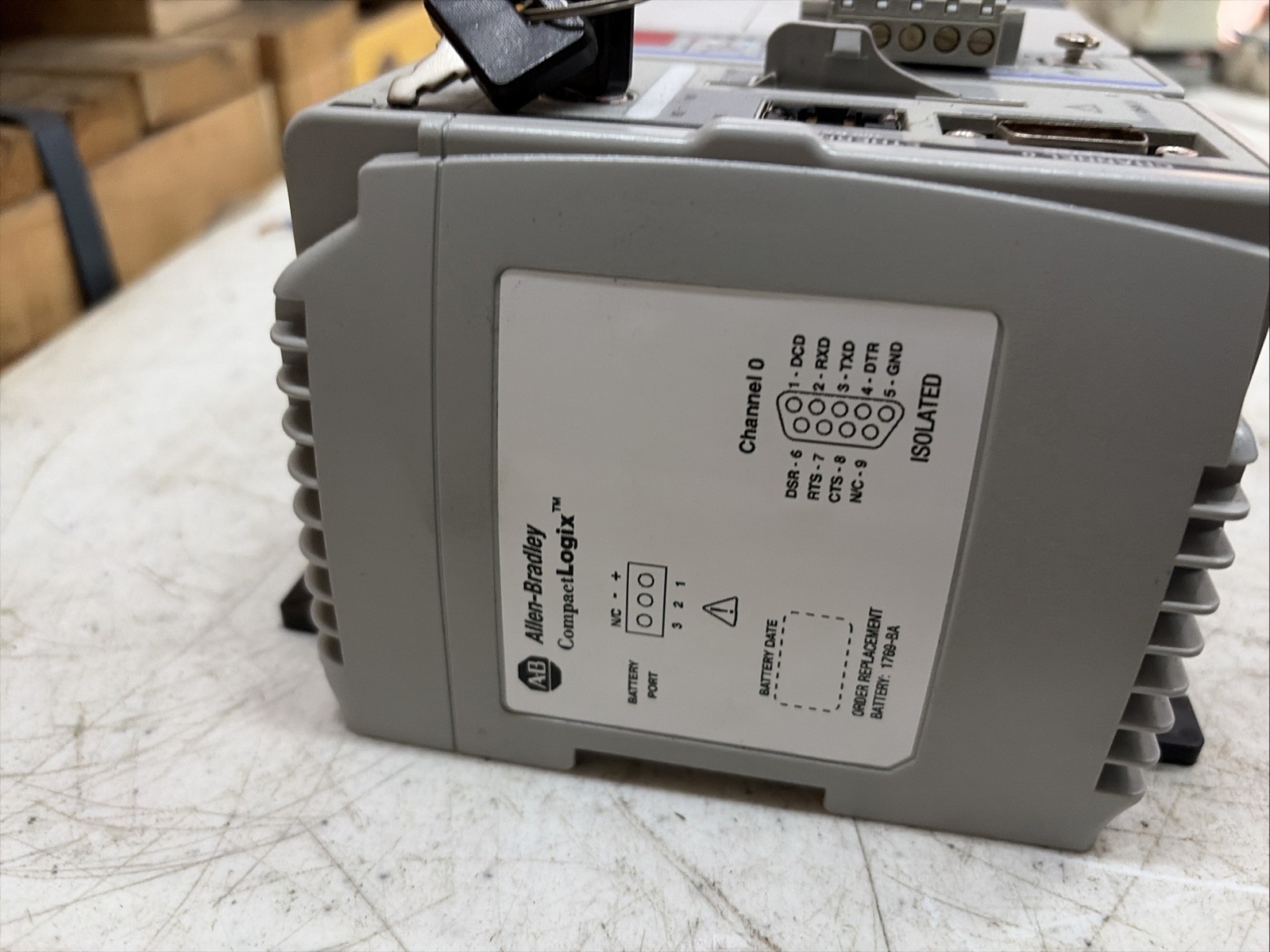 Allen Bradley 1769-L32E CompactLogix PLC Rack W Multiple || 1769-ecr || 1769-sdn