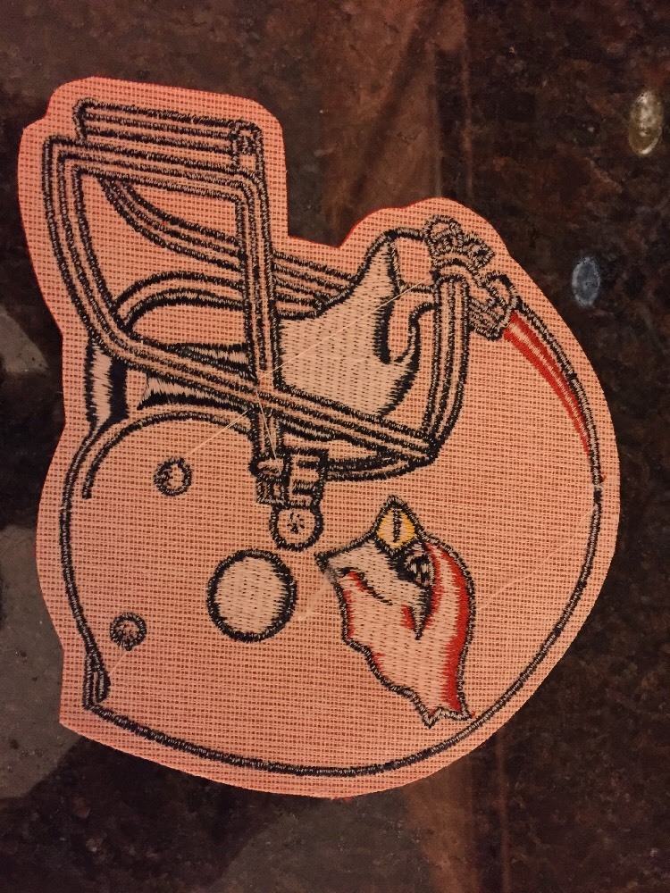 NEW Arizona Cardinals Football Helmet Patch - 5.5" Red Patch