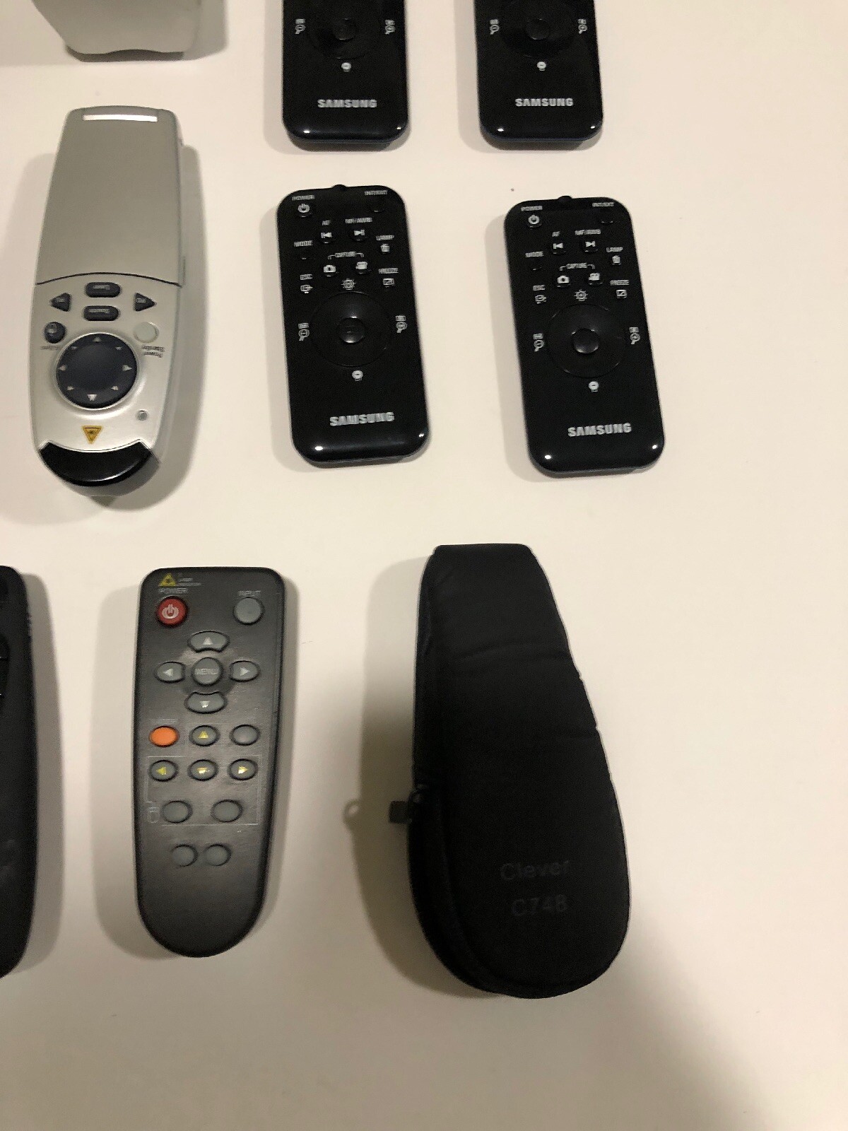 12 Pcs Various Wireless Remotes C748 Pointer Laser Clever Panasonic Samsung JVC