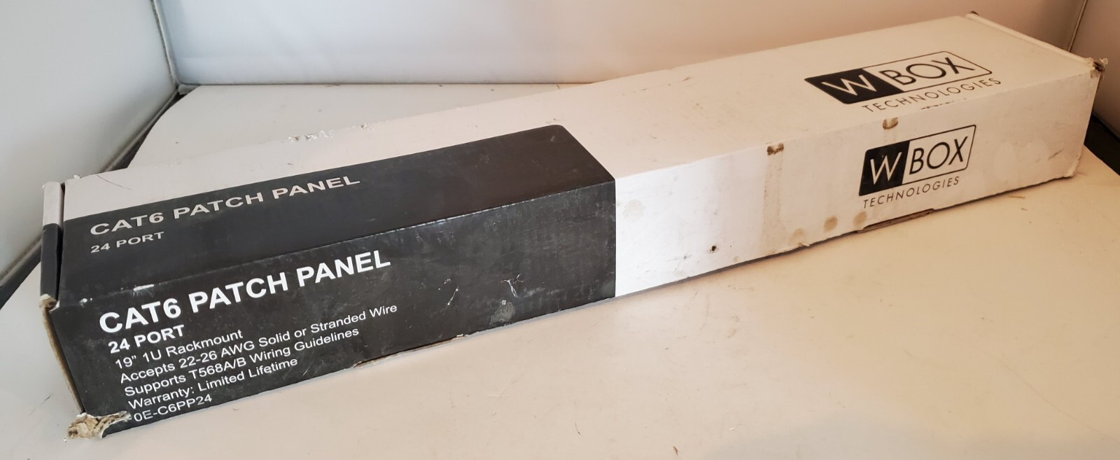 CAT6 PATCH PANEL 24 PORT 19" 1U Rackmount 0E-C6PP24