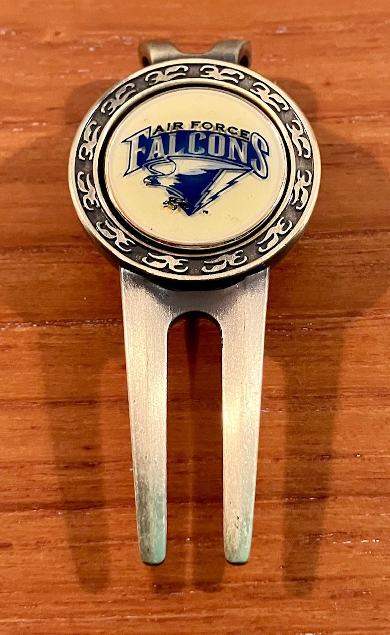 Air Force Academy Falcons University Logo Golf Ball Markers Divot Repair Tool