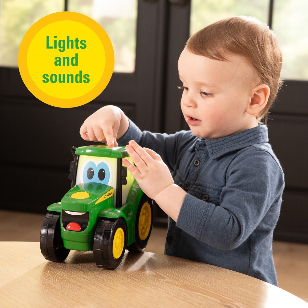 LP88988 JOHN DEERE LIGHTS N SOUND JOHNNY TRACTOR