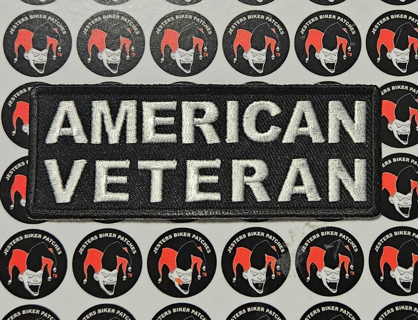 American Veteran Embroidered Patch MW021