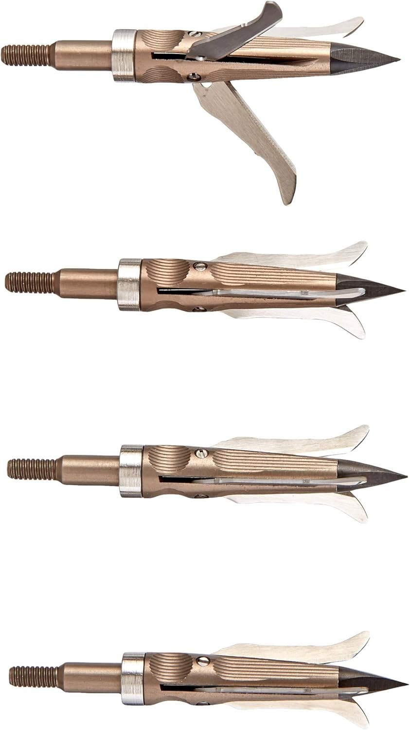Mechanical Broadhead 4-Pack: NAP Spitfire Maxx 125 Grain with Accurate Precision