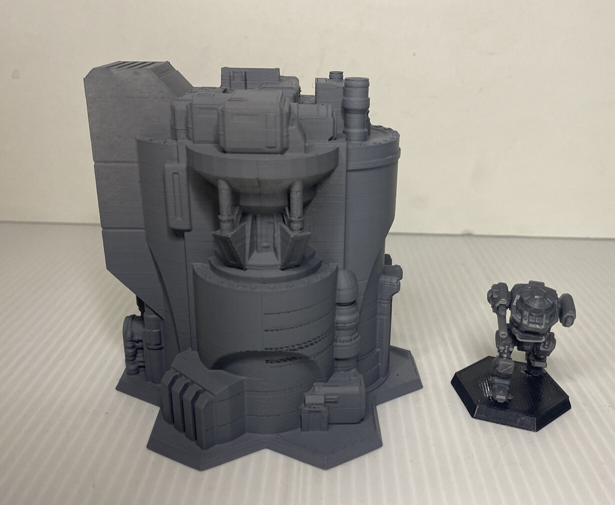 Planetary Strategic Command w/ Hex Base Tabletop War Game Terrain Battletech 6mm