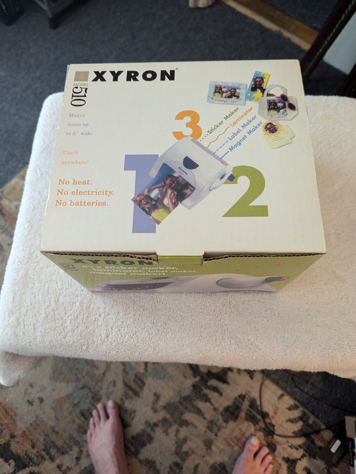 Xyron 510 Creative Station Sticker Maker Laminator Magnet Maker