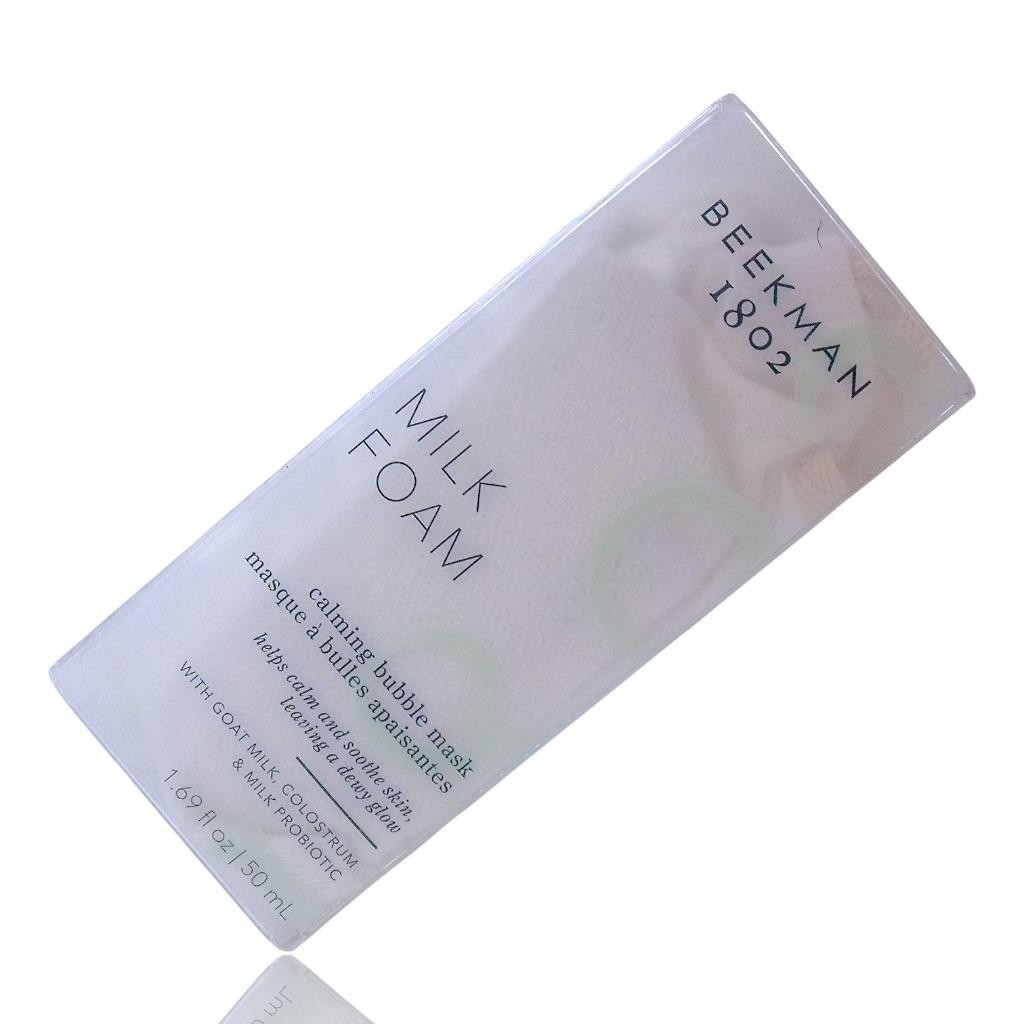 Beekman 1802 Milk Foam 1.69oz Face Mask Calming Bubble Fragrance Free Sensitive