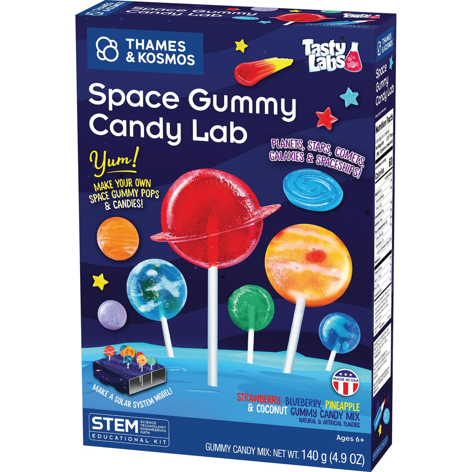 Thames & Kosmos Space Gummy 2.3 inches (W) x 7.5 (L) x 11 (H)
