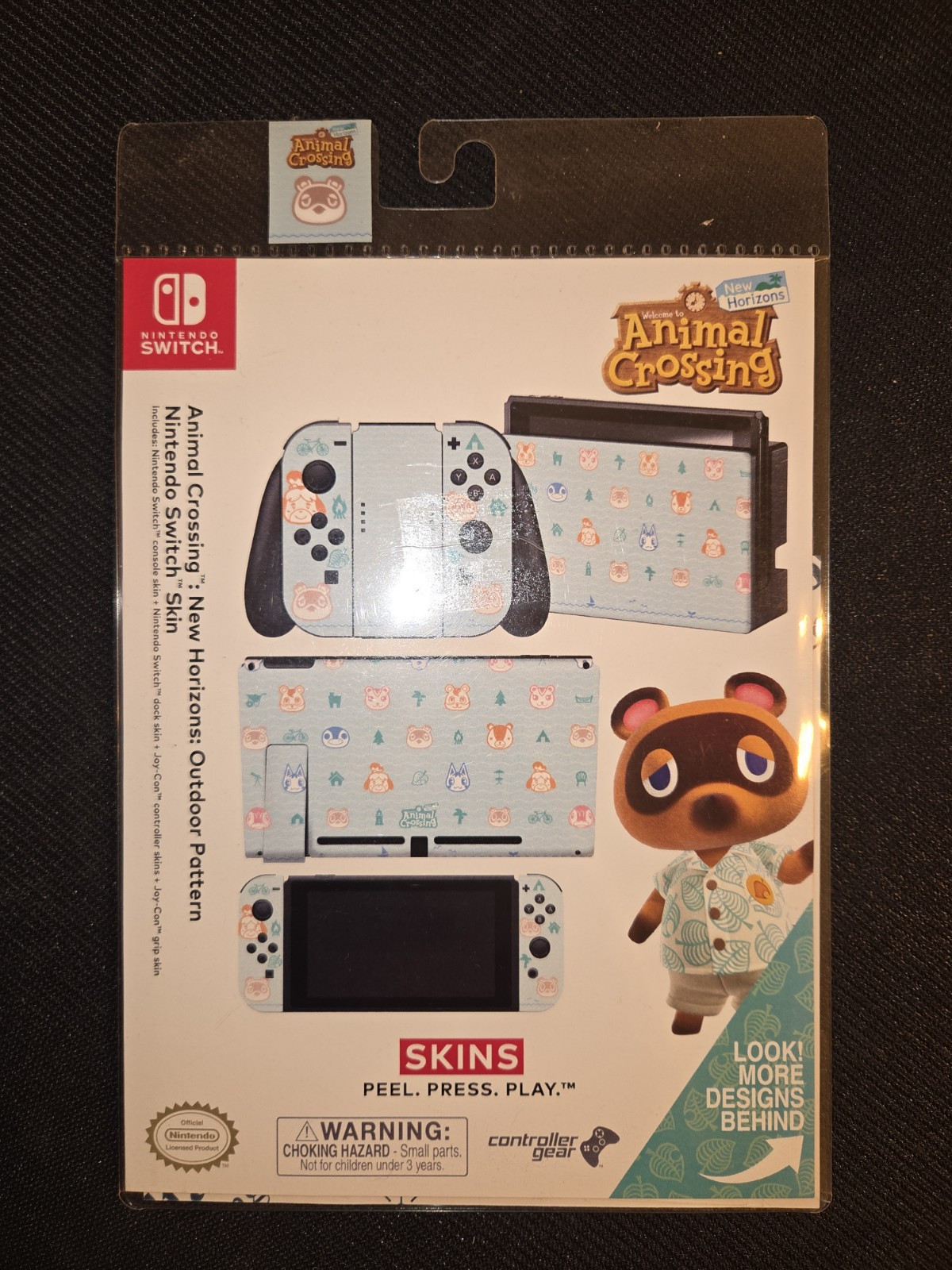 Animal Crossing New Horizons Outdoor Nintendo Licensed Switch Skin Stickers