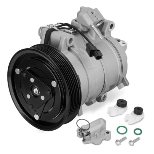 AC Compressor with Clutch with Clutch Compatible with Honda Accord 2.4L 2008