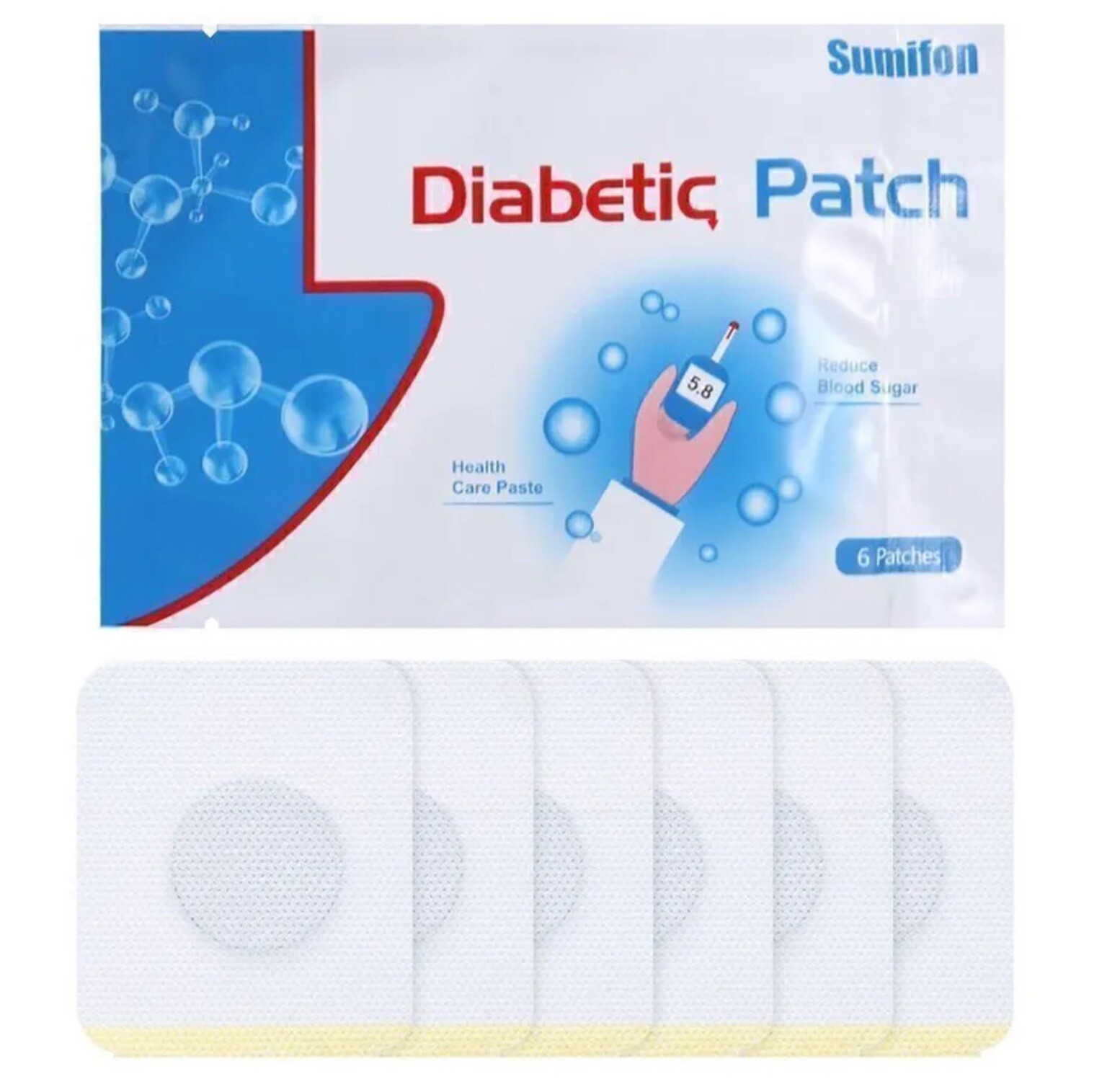 30 Diabetic Patches Stabilizes Blood Sugar Balance Glucose Diabetes Plaster /USA