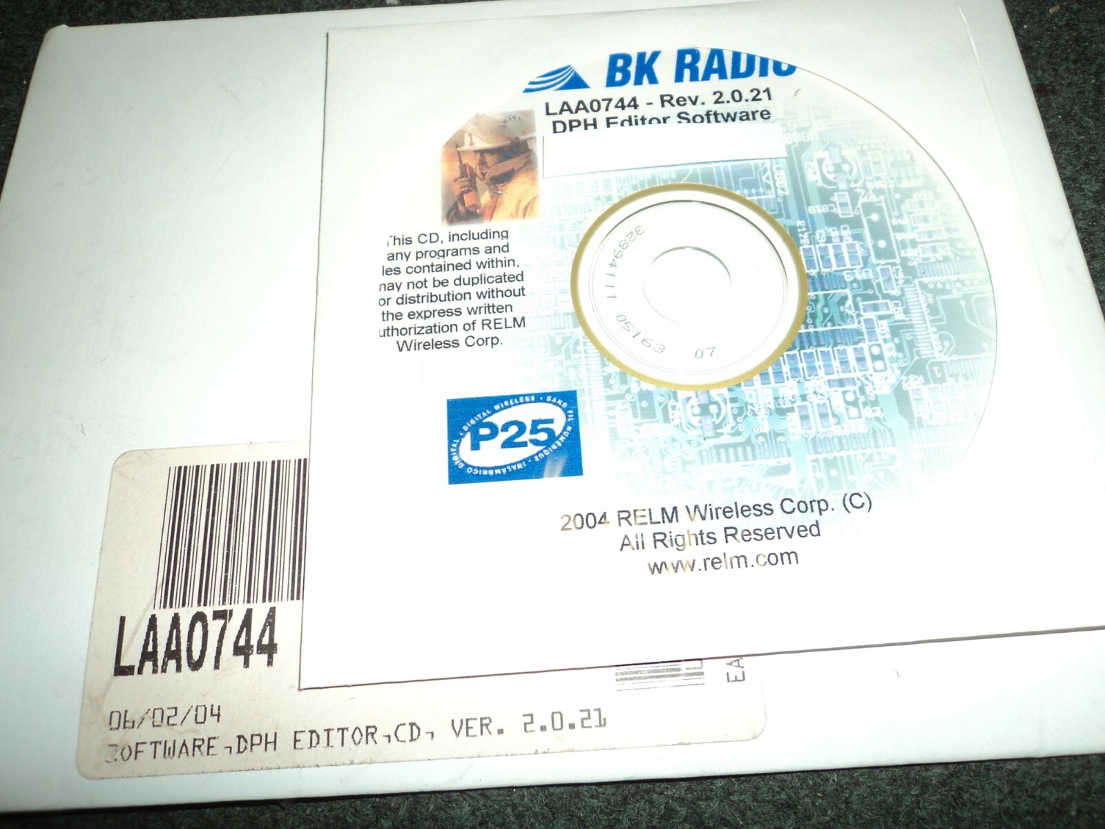 OEM Bendix king DPH & DPHX Programming Software  LAA0744 Version 3.5.5 LAA0744X
