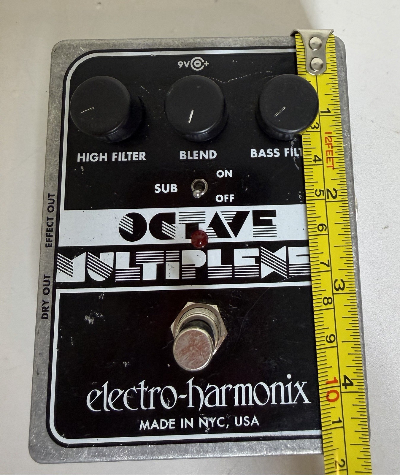 Electro-Harmonix Octave Multiplexer Vintage Analog Sub-Octave Pedal USA(#B4)