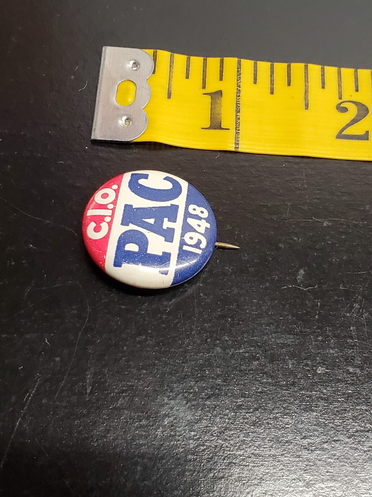 C.I.O. PAC 1948 campaign pin