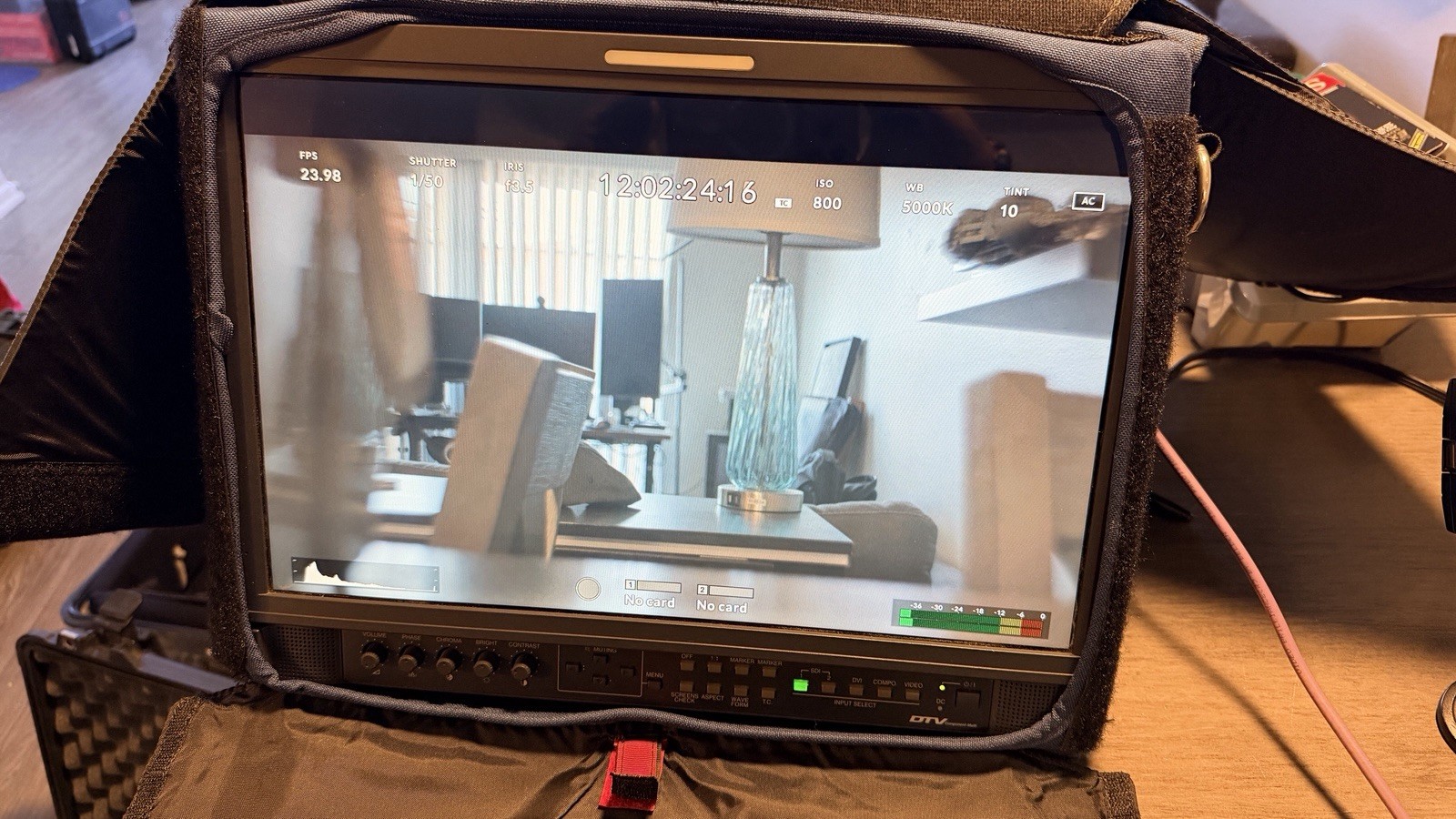 JVC DT-V17L3D 17inch LCD HDSDI Broadcast Field Monitor