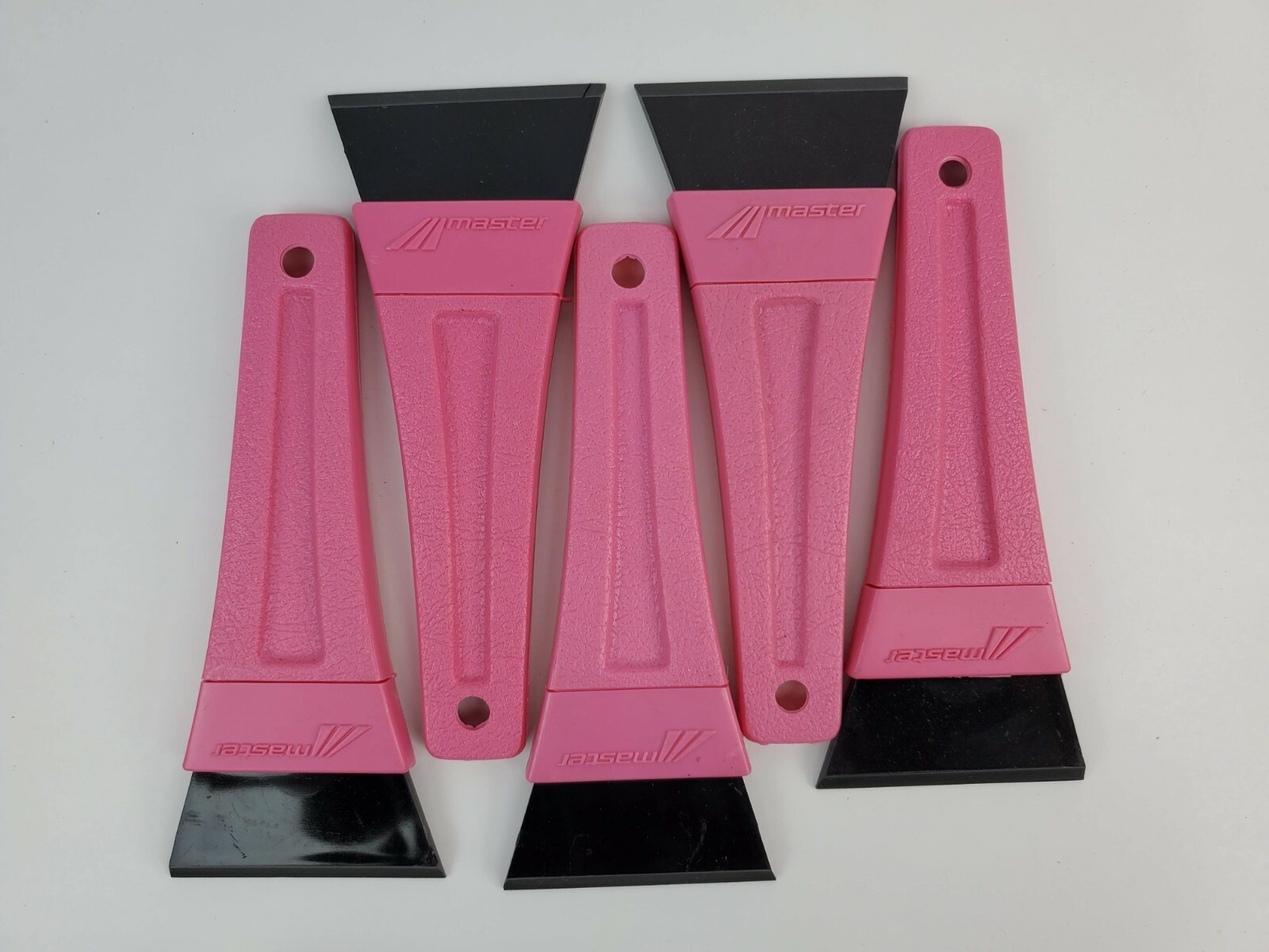 Masters 10" Ice Scraper Pink 3" blade USA Made - Fixed Blade