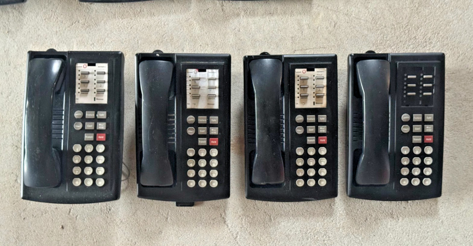 Avaya Lucent Partner 6 Phones. Set of 4.