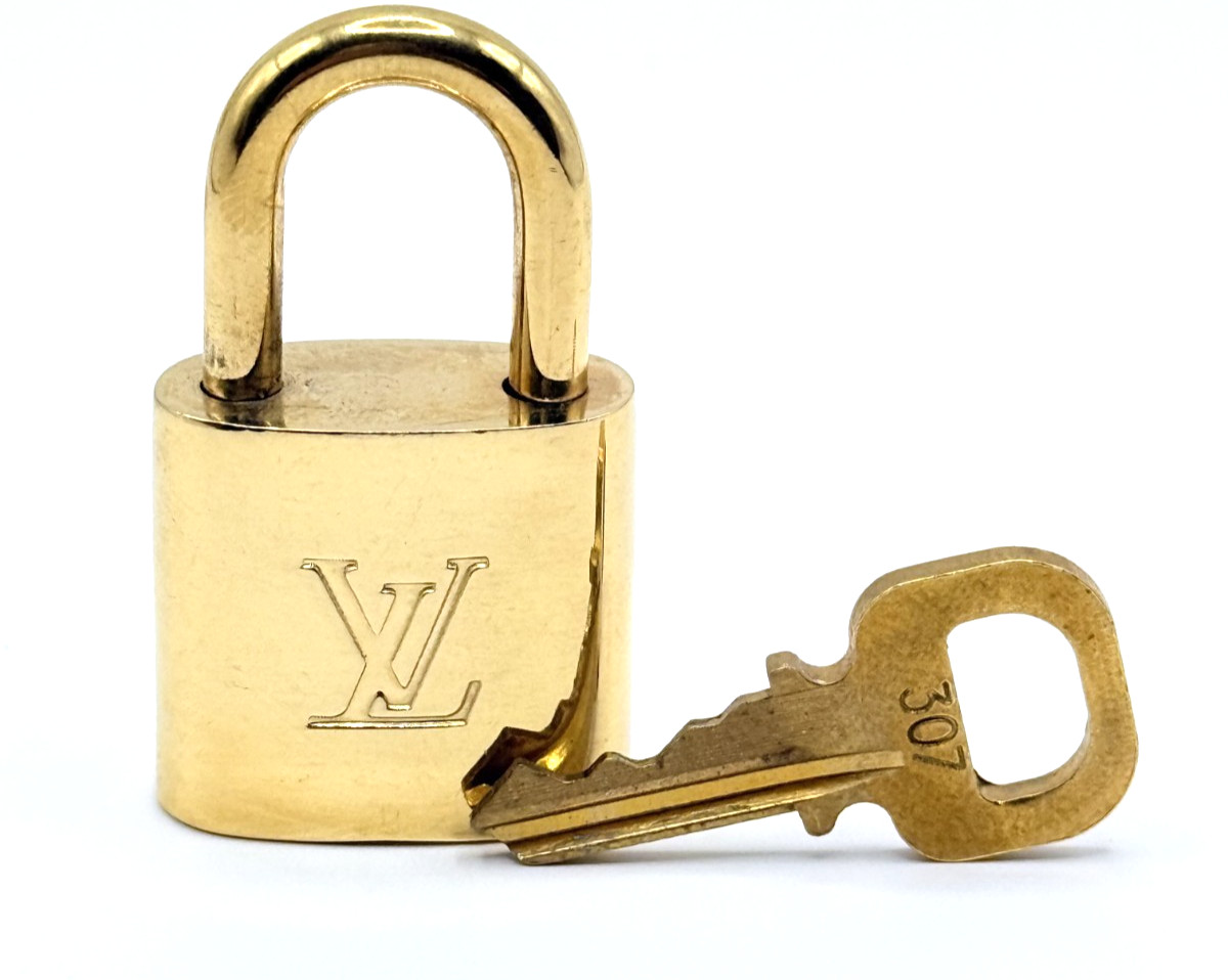 Louis Vuitton Padlock 307, Lock with 1 key RKK2027 Auth