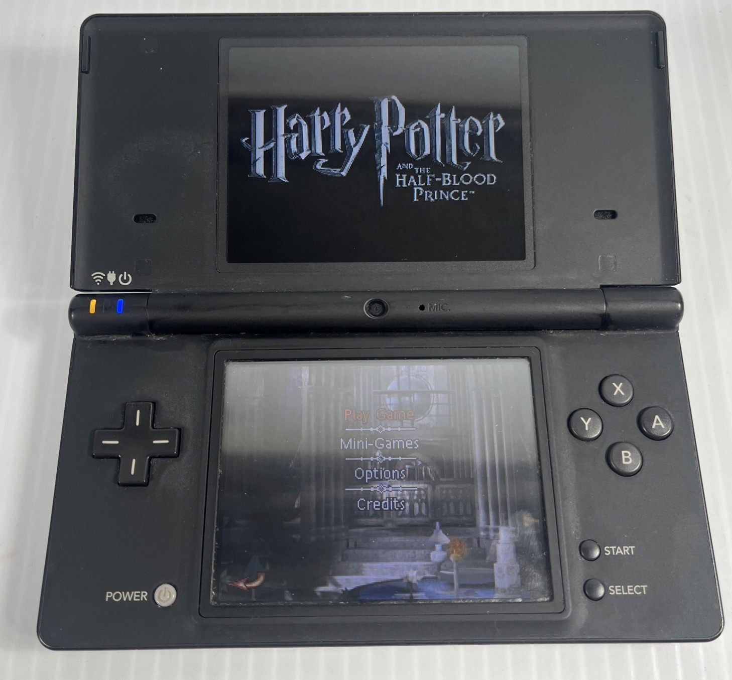 For Repair! Nintendo DSI Black Handheld Console Screen issues!Tested works.