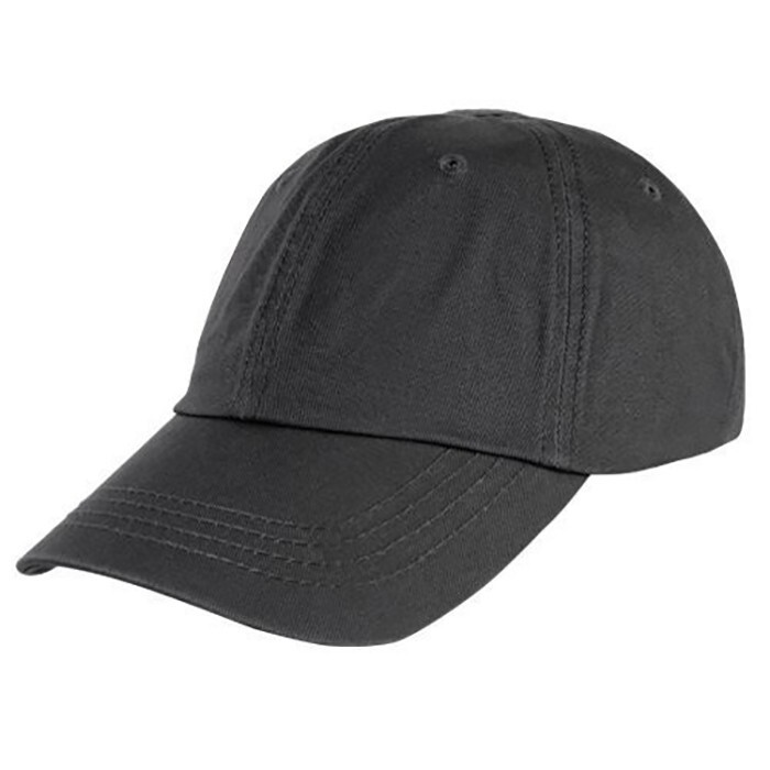 BLACK Tactical Team Cap Military Special Swat Operator Hat Adjustable Back Strap