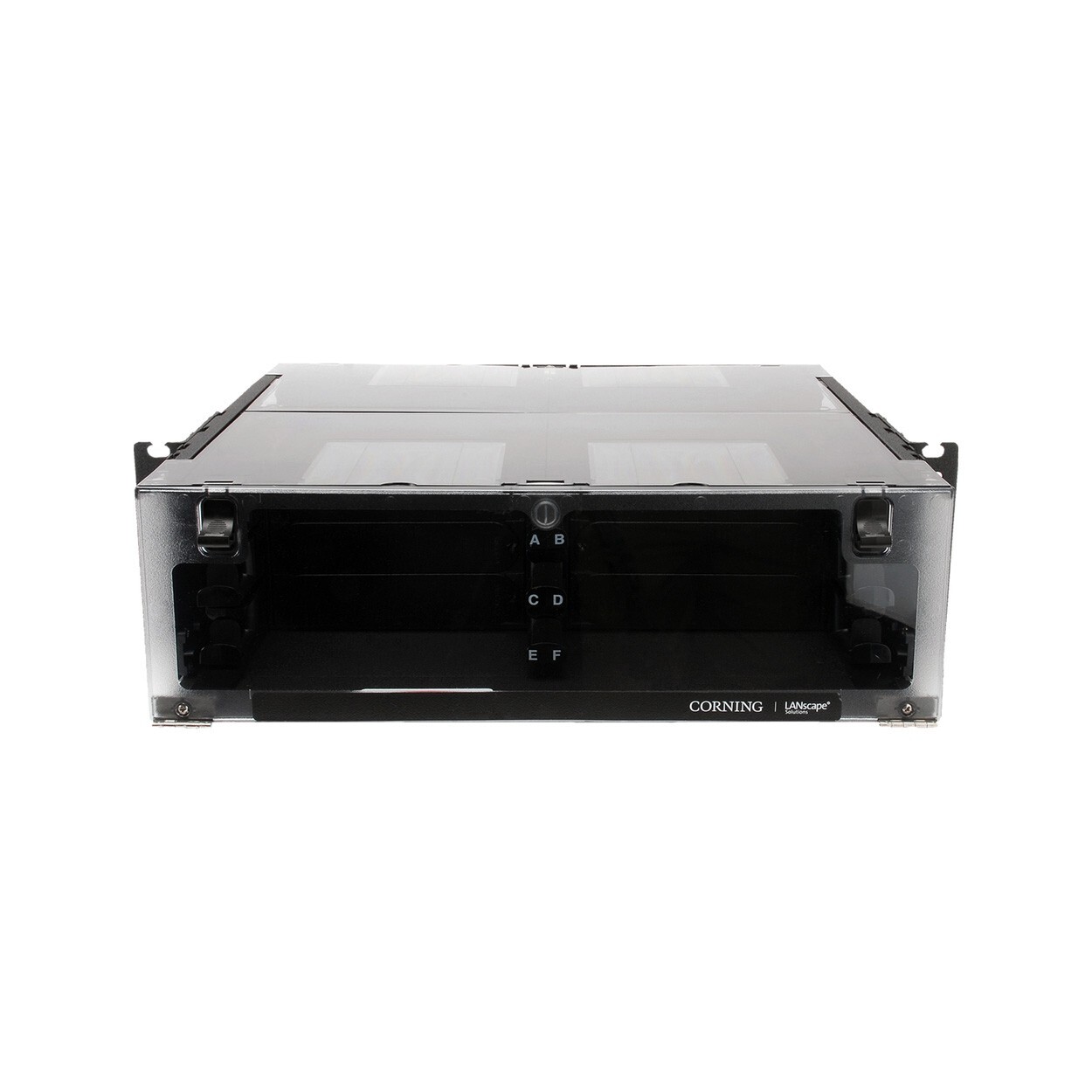 Corning CCH-03U Closet Connector Housing 3U Rack Holds 6 CCH Connector Panels