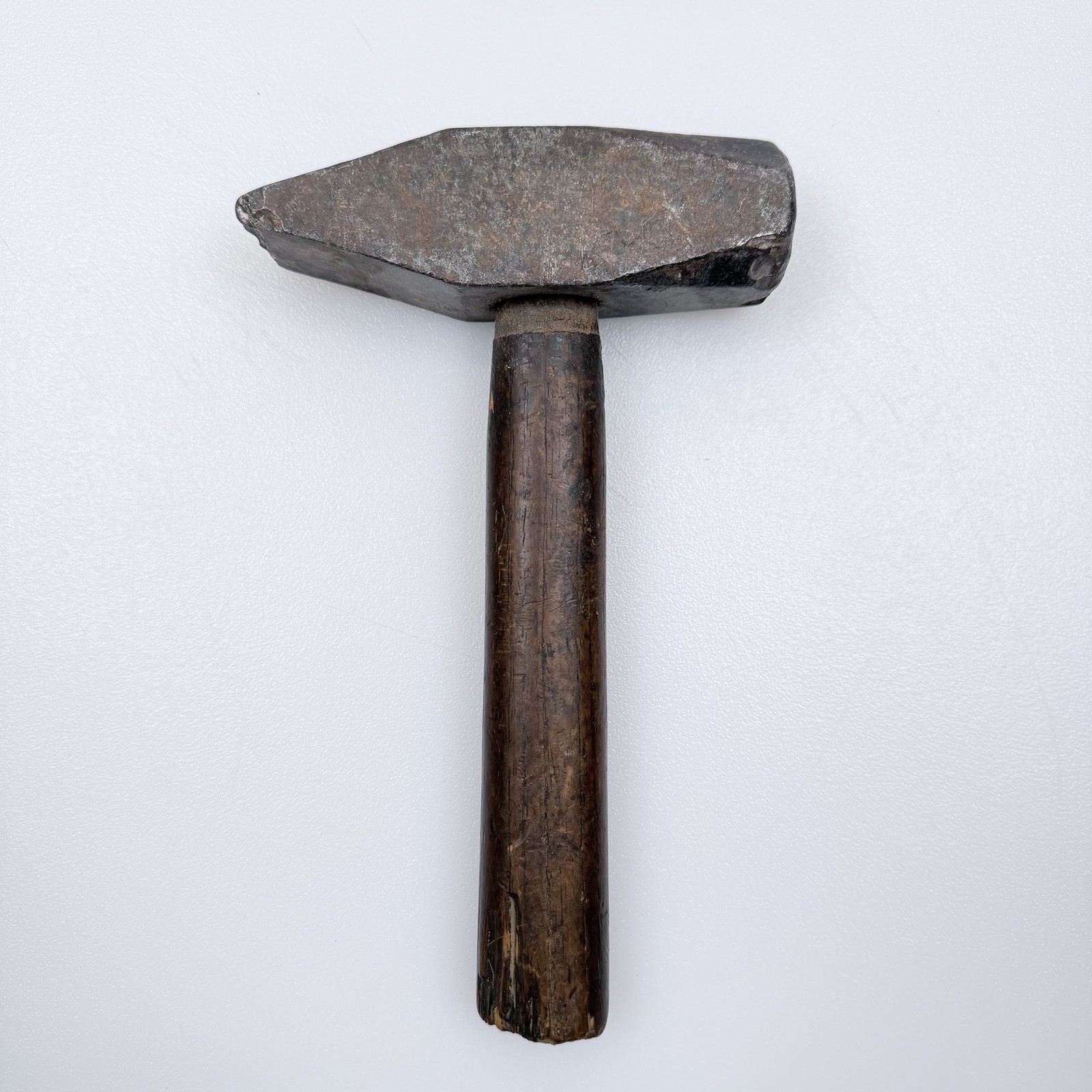 Vintage Engineer's Cross Peen Hammer Wood Handle Old Tool Collectible