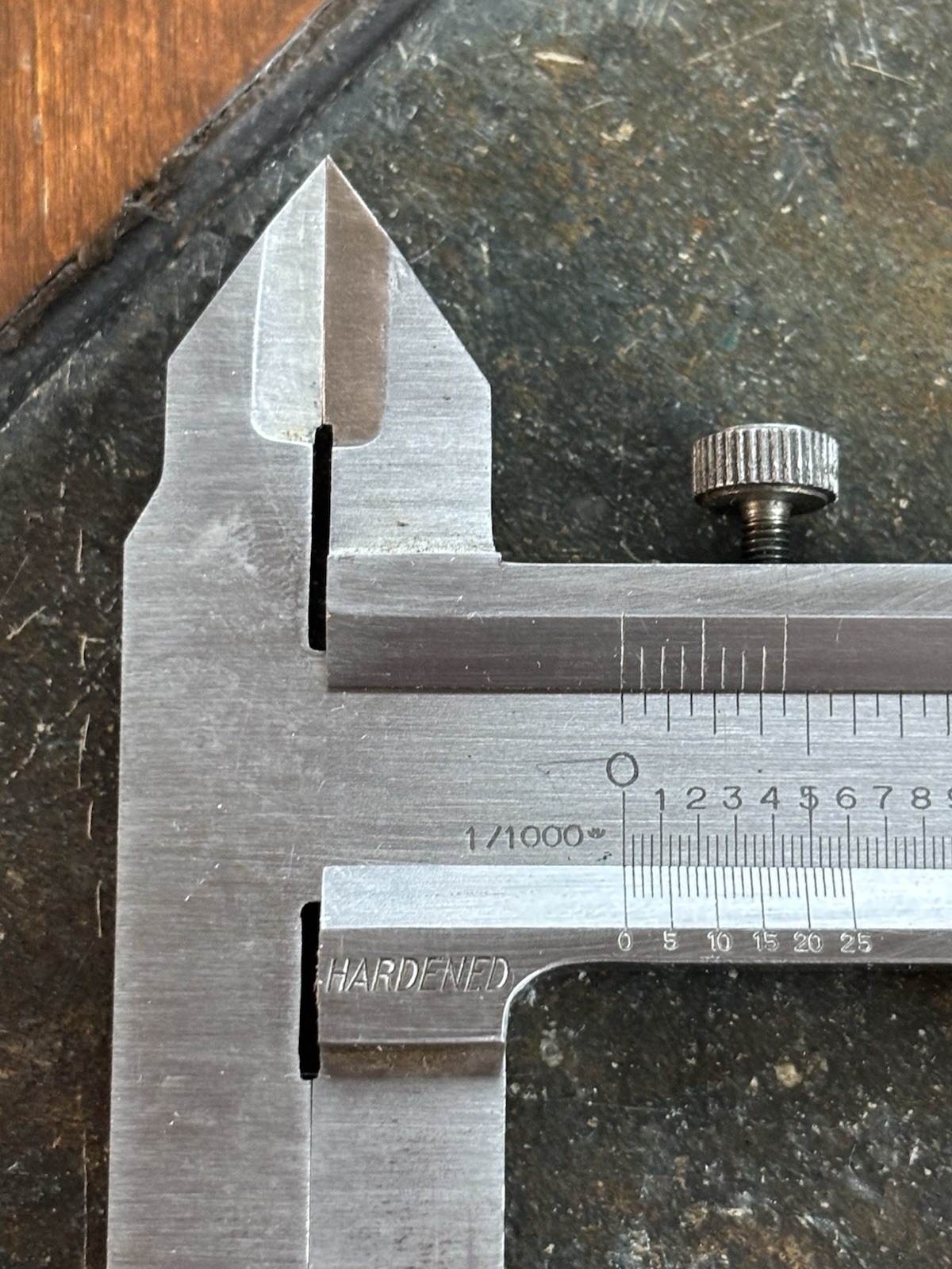TEC 12” VERNIER CALIPER Precision Caliper with Fine Adjustment 1/1000 Germany